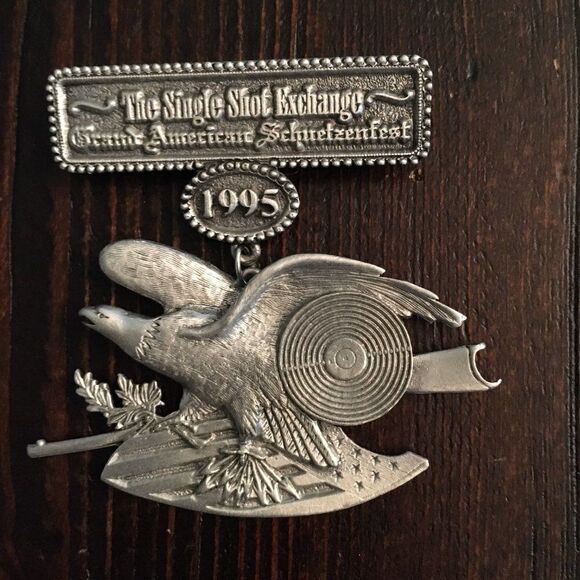 "Single Shot Exchange" Medal 1995 - Picture 1 of 3